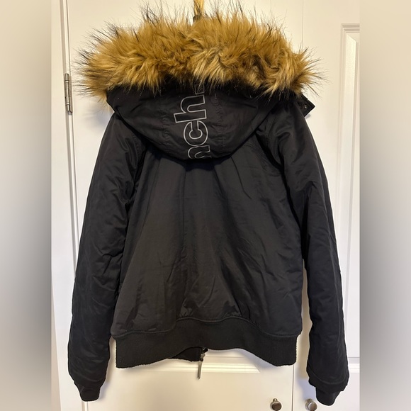 Bench fleeced lined bomber Jacket in Black - Picture 2 of 4